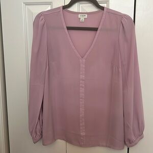 J.Crew purple dress shirt. Size 2